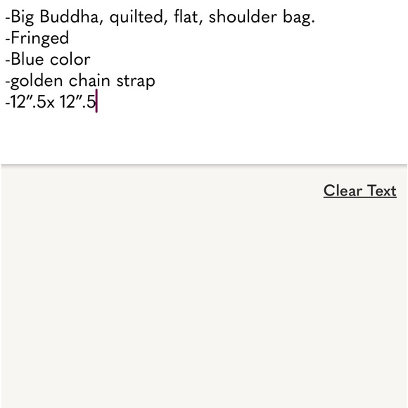 Big Buddha, quilted, shoulder bag - Picture 11 of 11